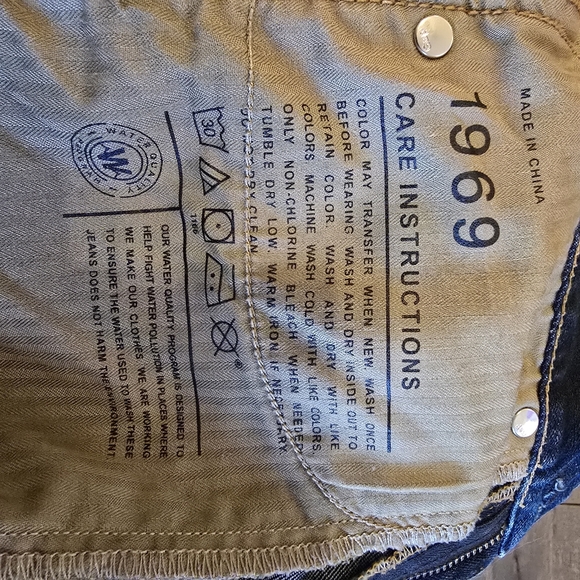 Gap 1969 Sexy Boyfriend Jeans Size 27t City Blue - Picture 6 of 6